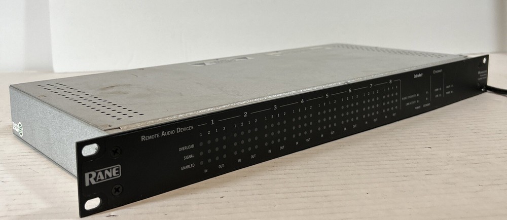 RANE Mongoose Remote Audio CobraNet Interface Digital Audio Matrix