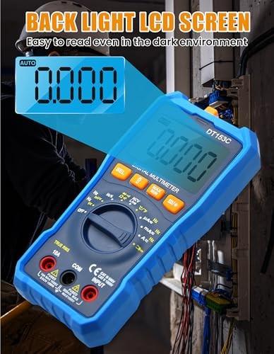 Digital Multimeter Tester Portable Multimeter with Upgraded Version - Model 2