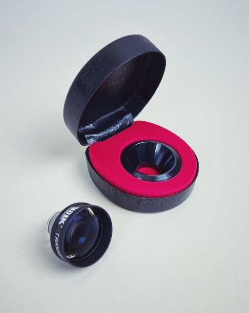 VOLK TRANSEQUATOR LENS with Case & Box