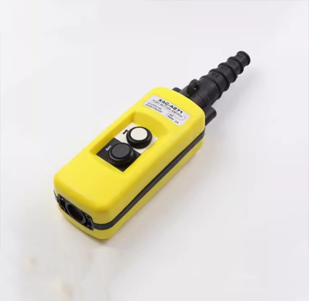 1pc Pendant Control Stations Crane 2 Pushbutton Switch XAC-A271