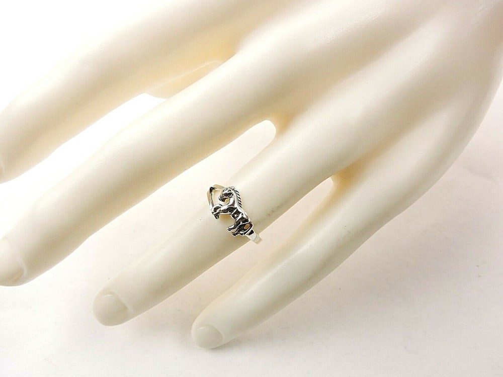 Sterling Silver Horse Ring - Free Gift Packaging