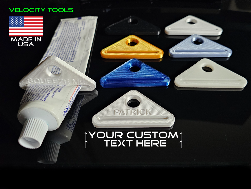 2 Pack Toothpaste Tube Squeezer MADE IN USA