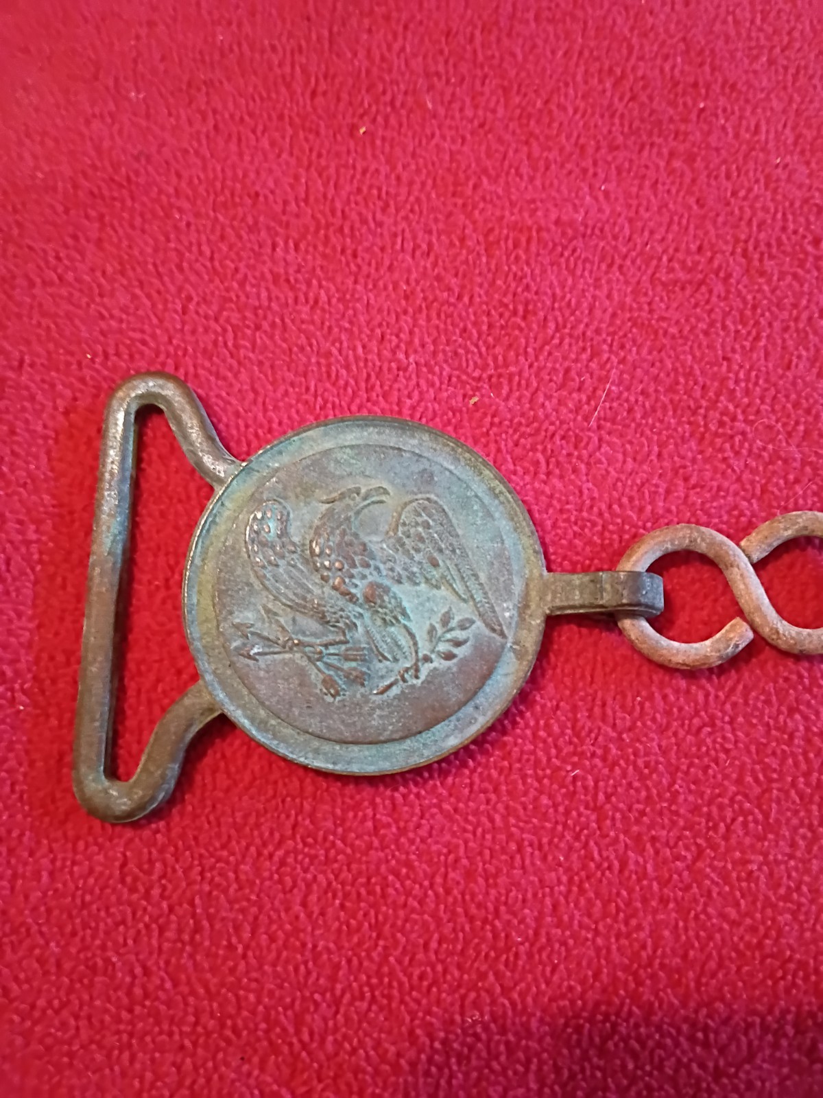 CIVIL WAR 1832 REGULATION INFRANTRY ENLISTED BELT BUCKLE PLATE Original ? Read