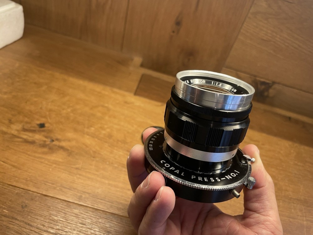 *READ : Mint w/ Lock Ring* Copal Press No.1 Shutter L39 Mount From Japan