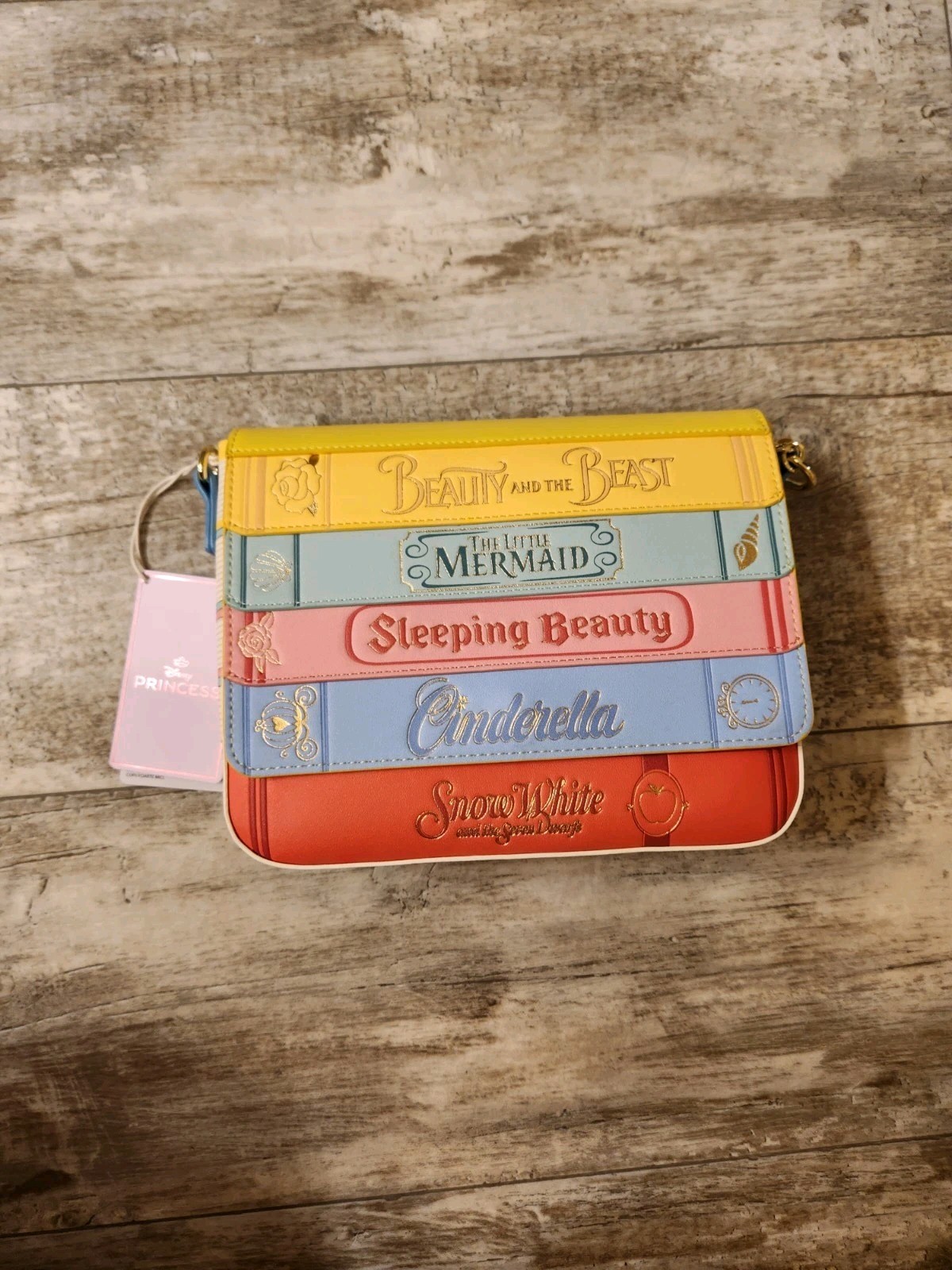 Loungefly Disney Princess Books Classics Crossbody Bag