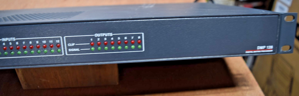 Extron 128 C Digial Matrix Processor with connectors.