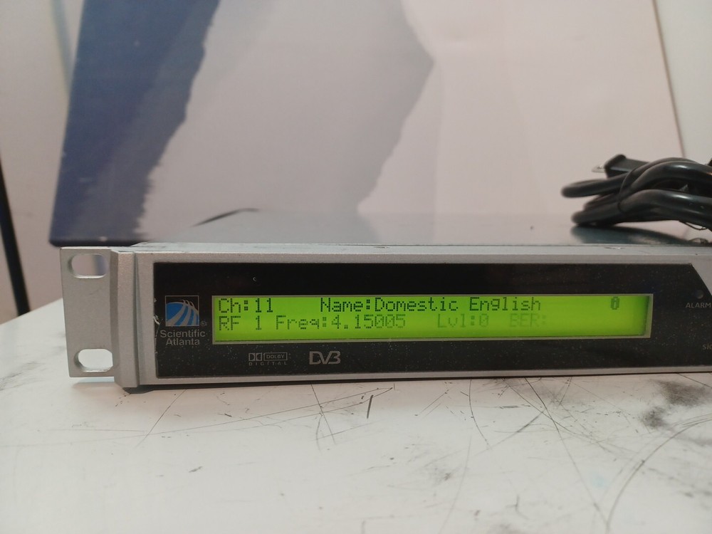 Cisco Scientific Atlanta D9850 PowerVu Program Reciever / Video Decoder USED