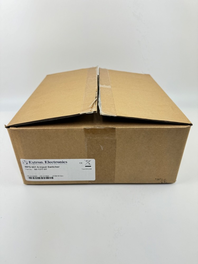 Extron MPS 601 6-Input Switcher 60-1377-01 *NEW OPEN BOX*