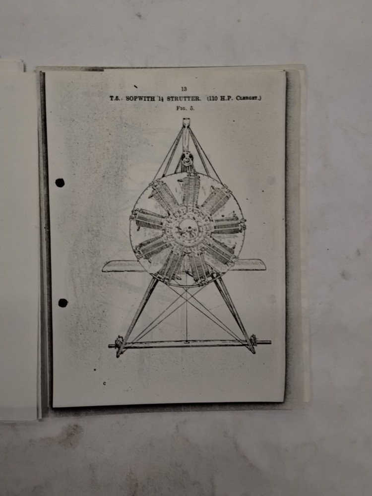 Sopwith 1 1/2 Strutter (110 H.P. Clerget) Rigging Notes-Copy