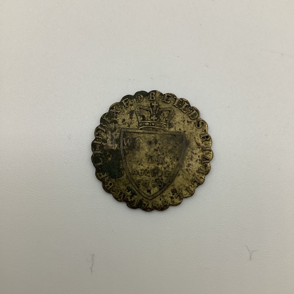 1788 George III Worcester Gaming Token