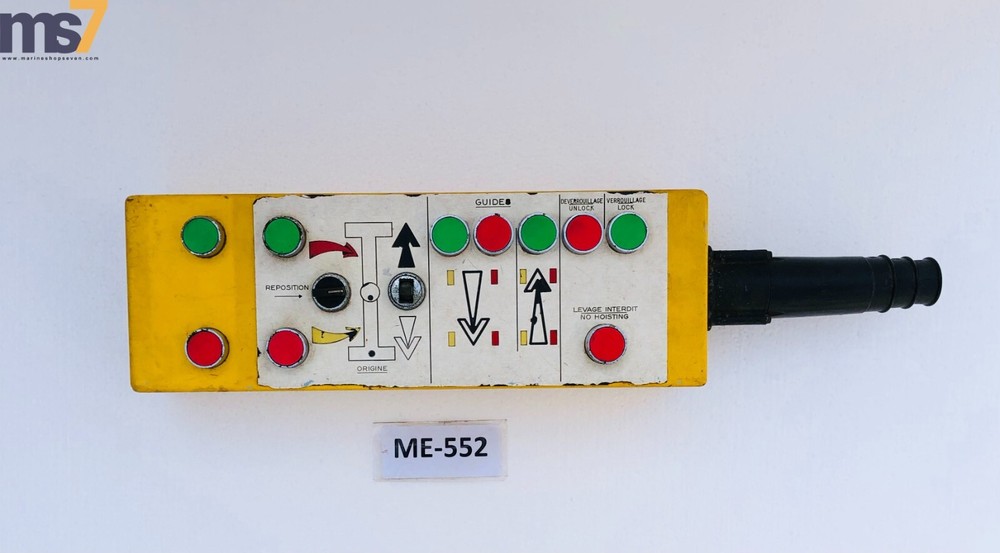 ELECTRIC LIFTING HOIST REMOTE CONTROL PENDANT ASSEMBLY