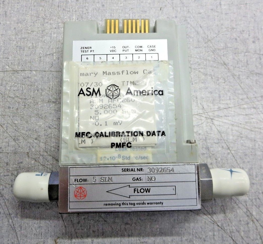 Advanced Semiconductor Materials [ASM] AFC-260 Mass Flow Controller (5 SLM, N2O)