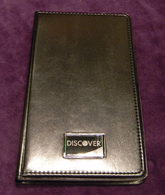 GUEST CHECK PRESENTERS - 25 PCS - DOUBLE PANEL DISCOVER RESTAURANT SERVER BOOKS
