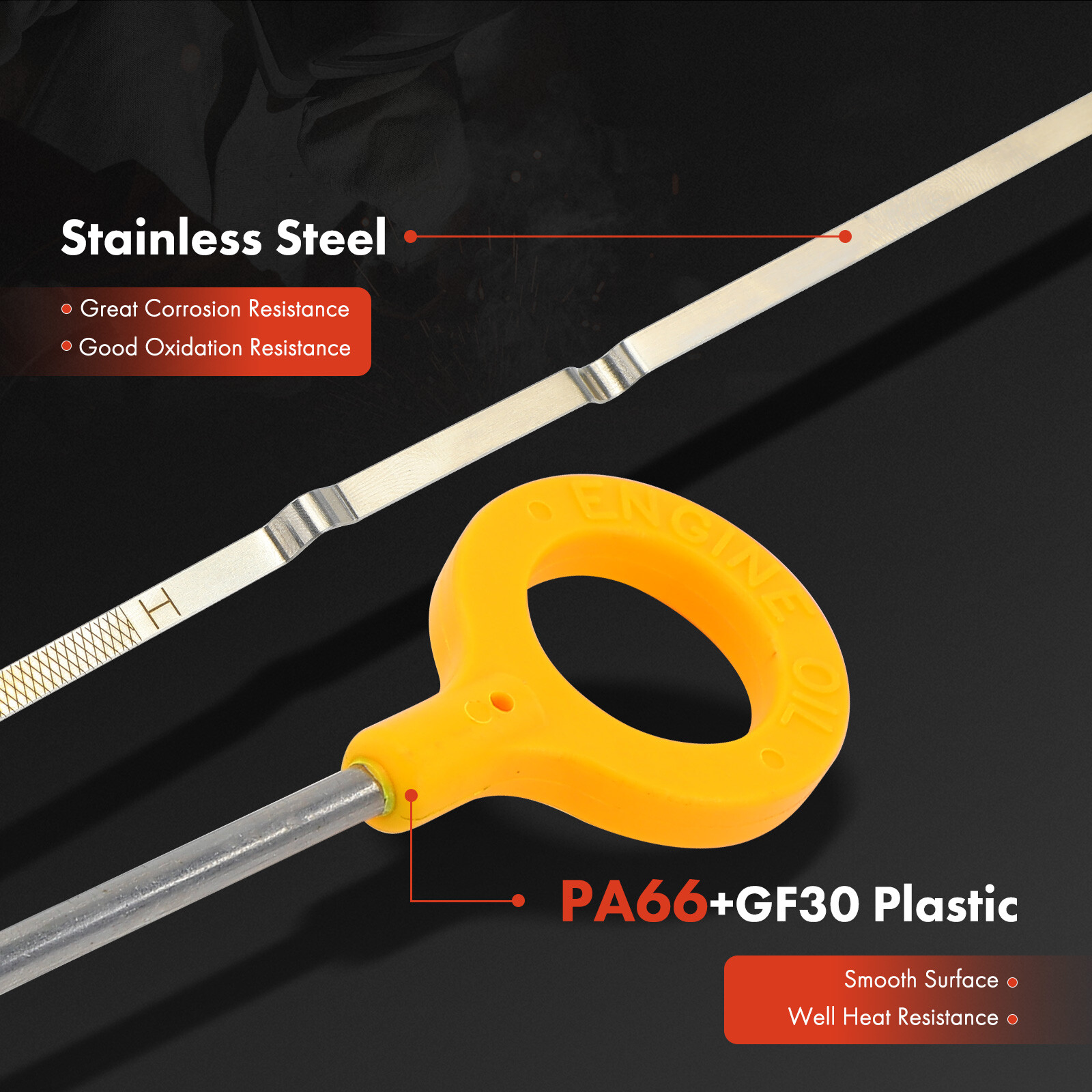 New Engine Oil Dipstick for Nissan Altima 07-18 Murano 09-19 Pathfinder INFINITI