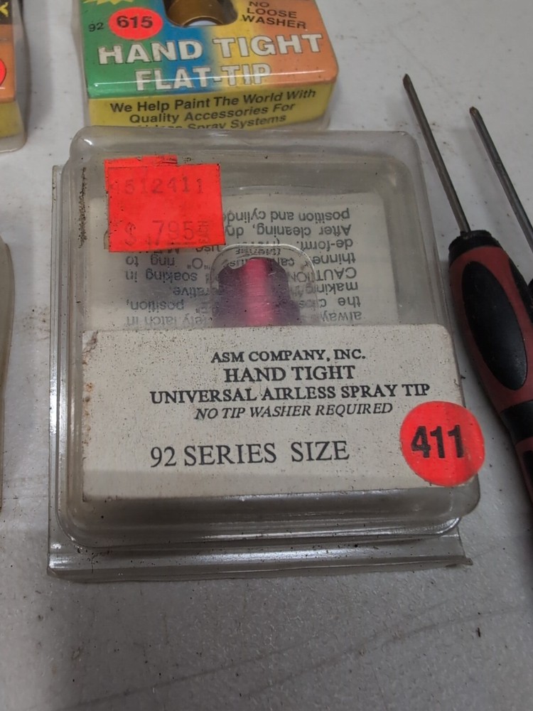 ASM Airless Spay Tip Universal Lot Graco Binks Devilbiss Alemite