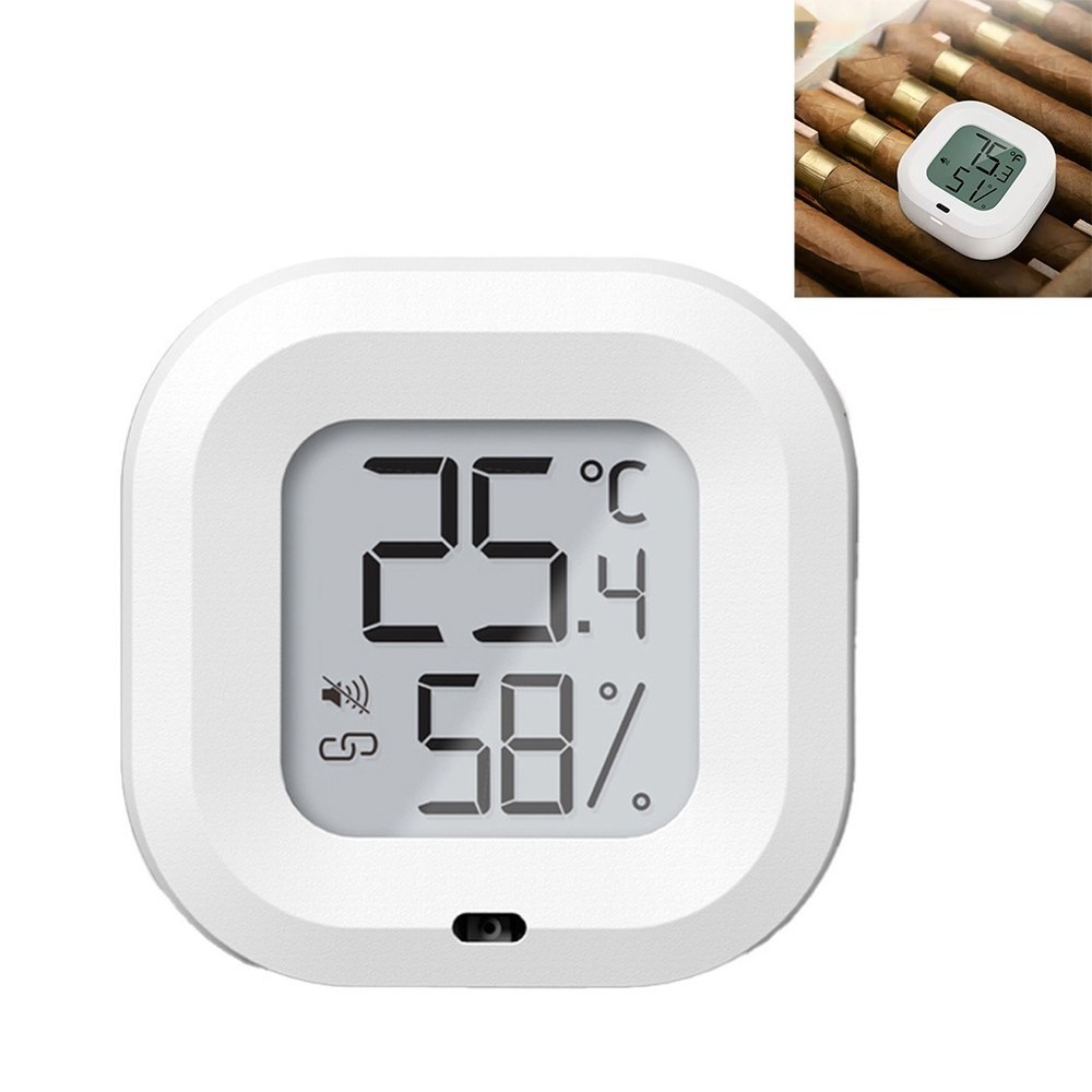 Portable Thermometer and Hygrometer with Alarm Function for Greenhouses
