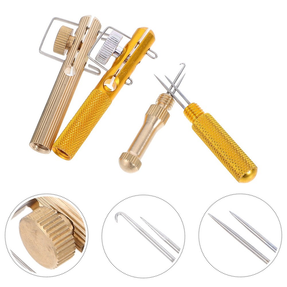 Practical Fishing Tool Line Knotting Device Fast Hook Copper Tying