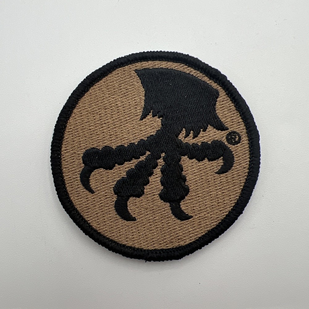 Microtech Knives Official 3” Desert Tan Hook And Loop Patch And 2.5” Sticker