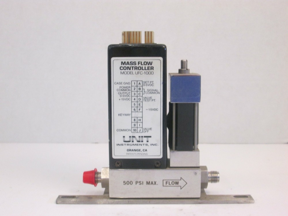 Unit UFC-1000, MFC, Mass Flow Controller, Ar, 5 SLM, Used