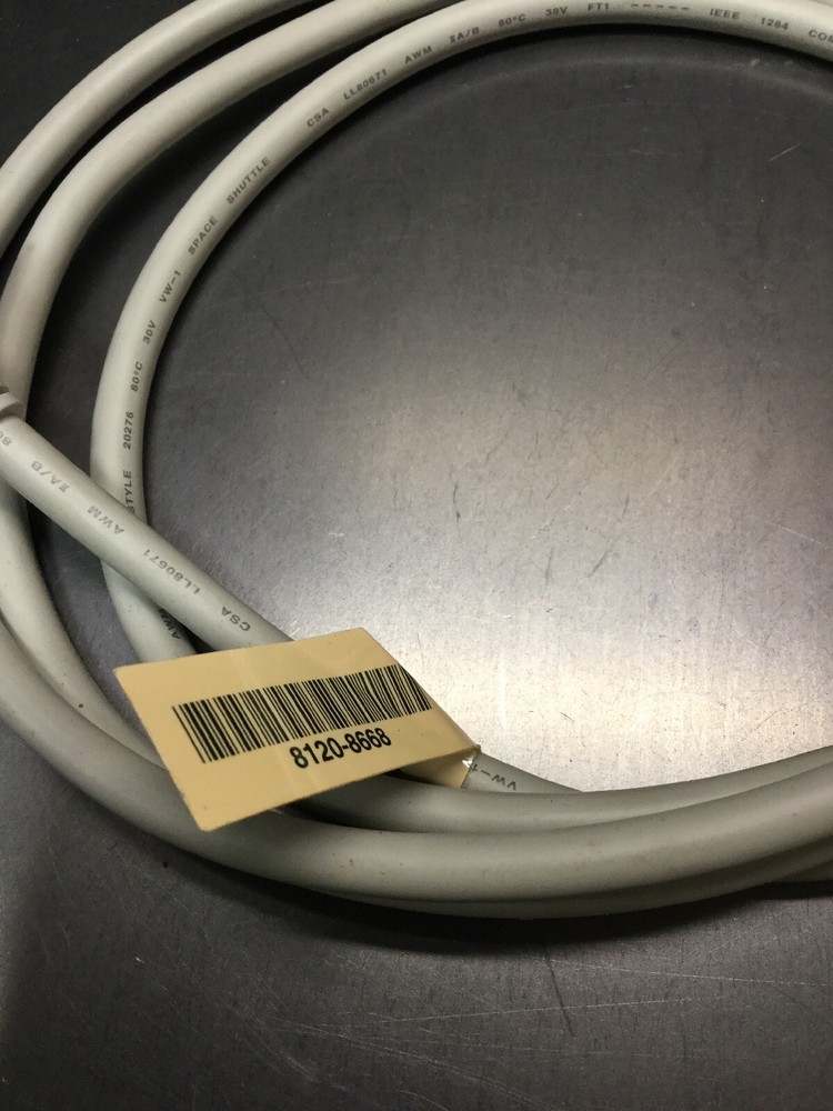 NEW, HP, 8120-8668, BI-DIRECTIONAL PARALLEL PRINTER CABLE INTERCONNECT. (22J-2)