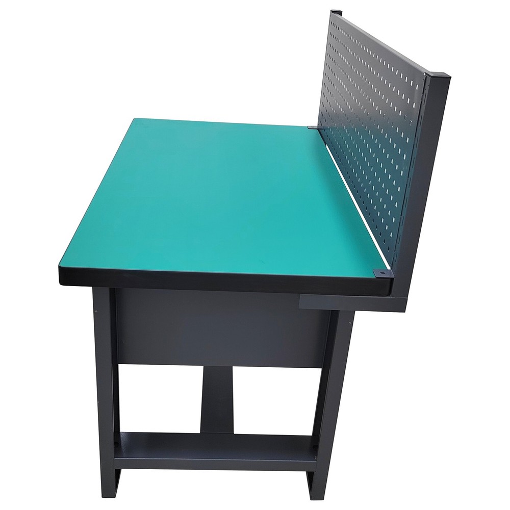 Factory Assembly Line Work Table Anti-static Workbench with 2 Drawers 1T Load