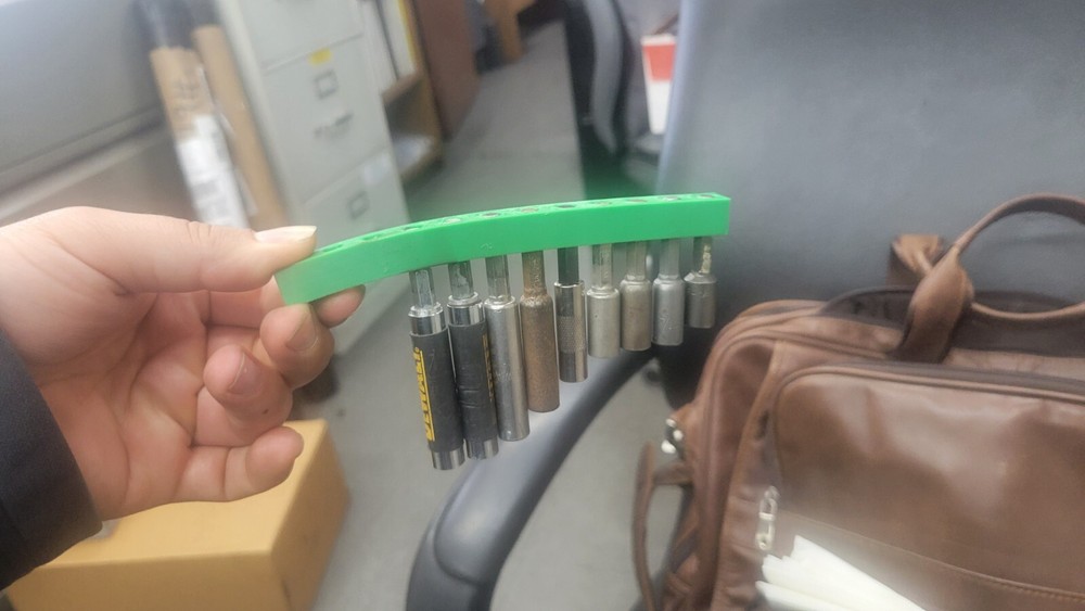 Tool Bit Organizer For 1/4" HEX BITS