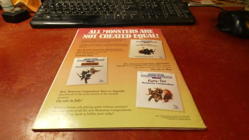TSR: Dungeon Magazine: Issue 24