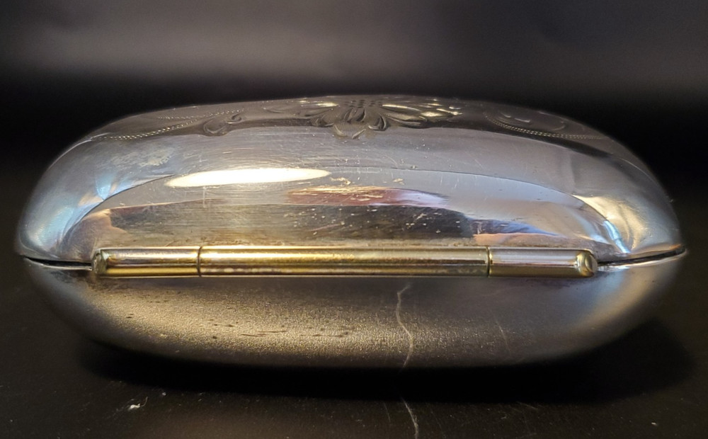 Vintage Silverplated Clutch/Trinket box/Soap dish BSS