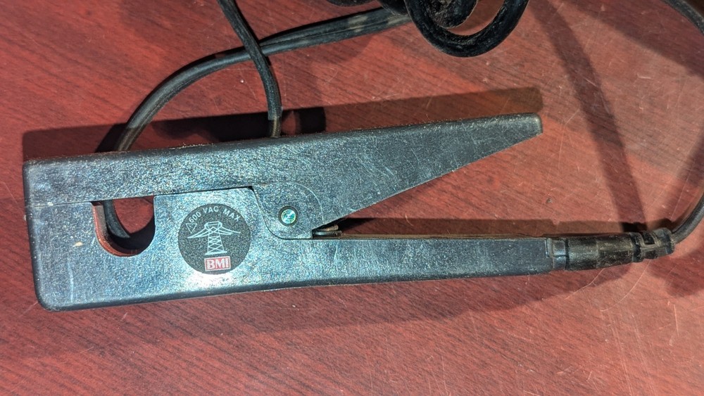 (1) BMI A-115 Basic Measuring Instruments 60 Amp Current Probe