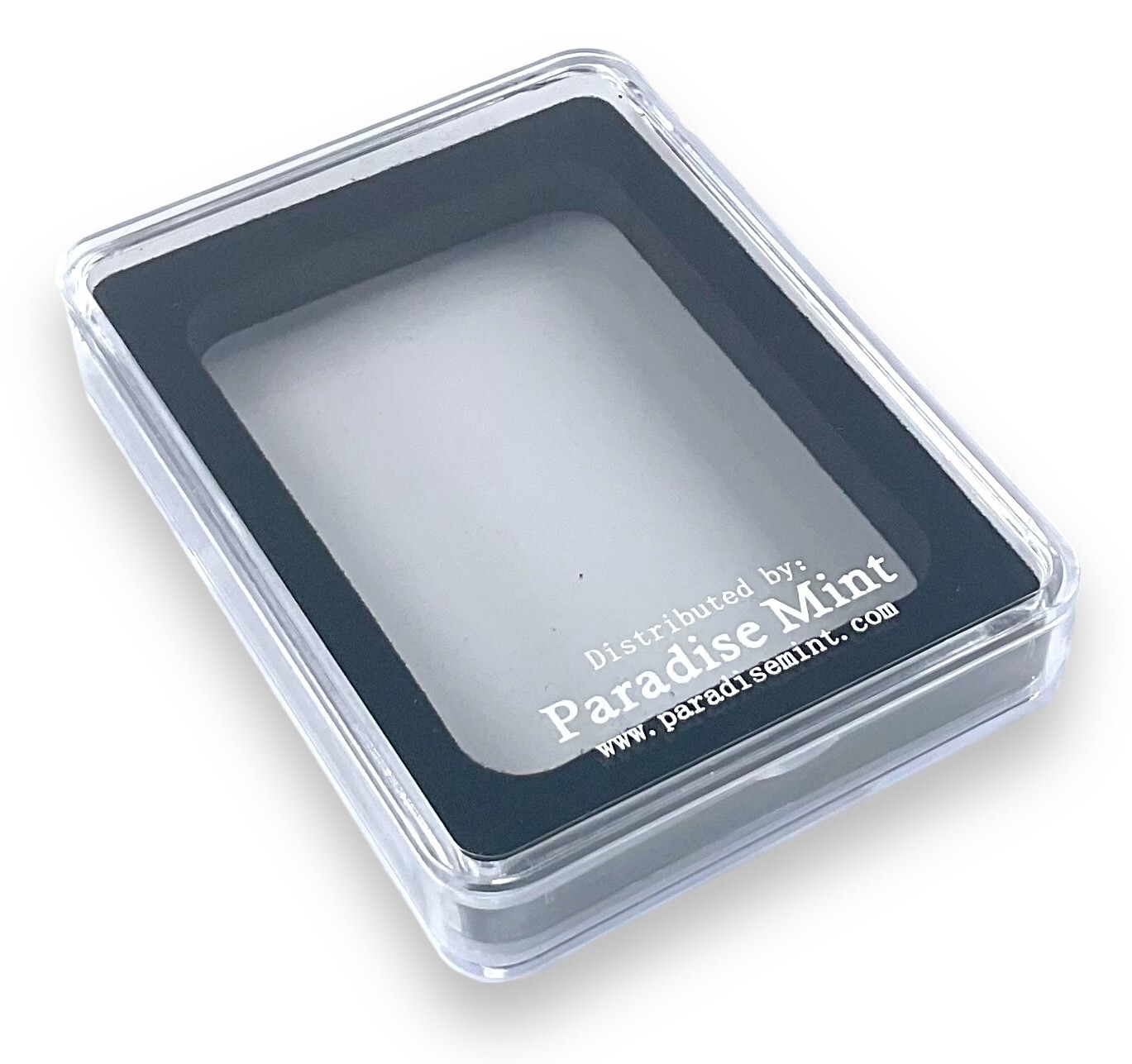 6 x Paradise Mint Brand Single Coin Storage Boxes for NGC Slabs Black Insert