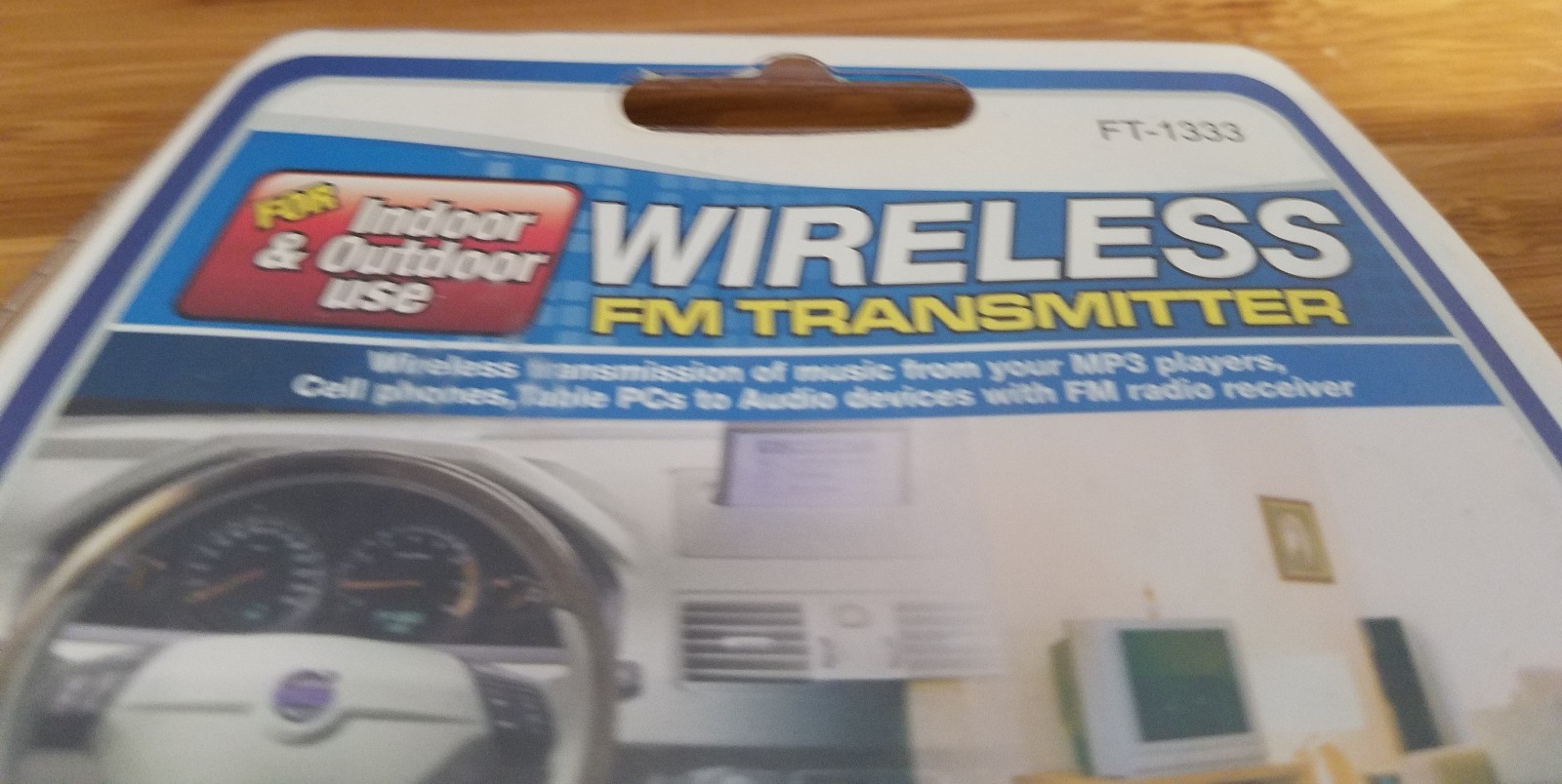 DGL FT-1333 Wireless 4-Channel FM Transmitter ***Closeout Item*** NOS new sealed