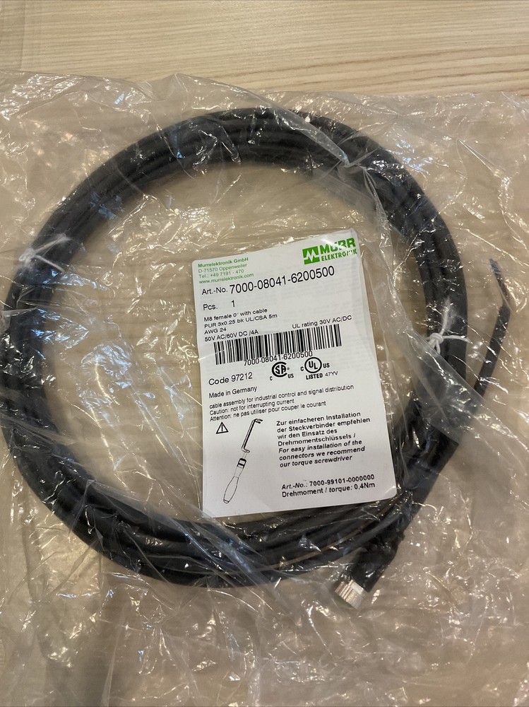 Murr 7000-08041-6200500 Cable
