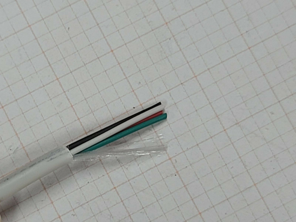 Lake Cable P224C 22/4C Plenum Control/Communications Cable CMP White /100ft