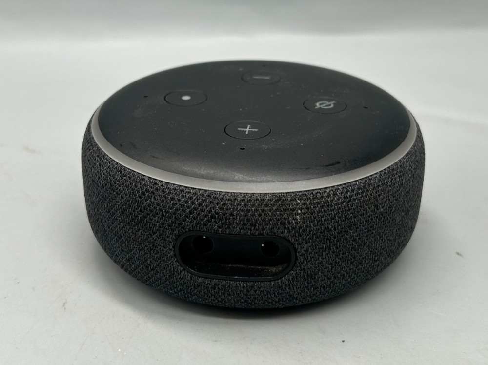 Amazon Echo Dot (3rd Gen) Smart Speaker & Power Cable - Pick Color - Tested
