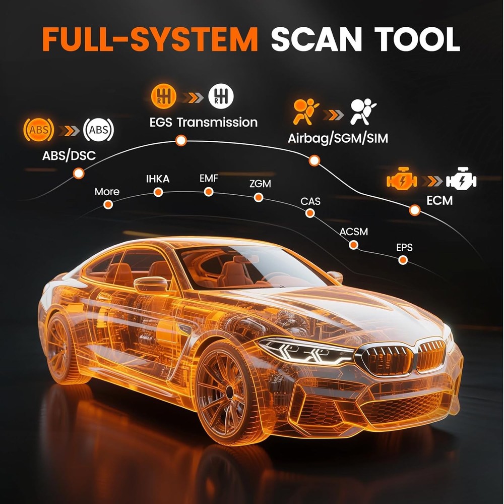 ANCEL BM700 PRO For BMW OBD2 Scanner Code Reader All System Diagnostic Tool SRS