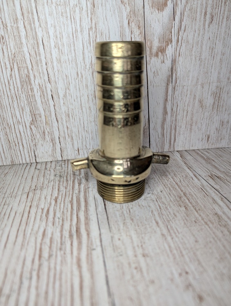 BRASS FIRE SERVICE HOSE CONNECTOR