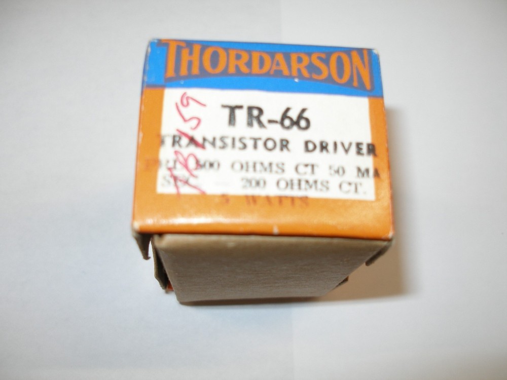 NOS Thordarson TR-66 Transistor Driver Transformer