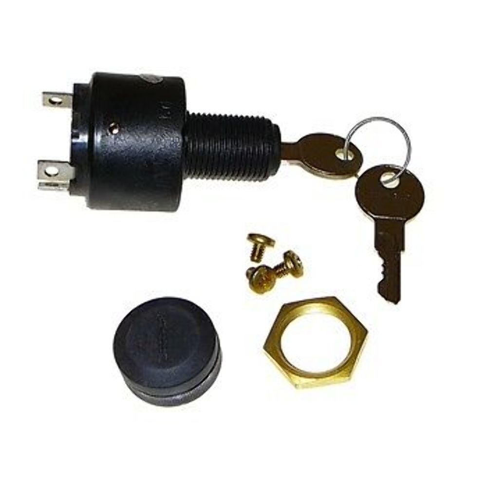 Sterdrive Inboard Engine 4Cyl-V6-V8 Starter Ignition Key Switch 3 Pole Short