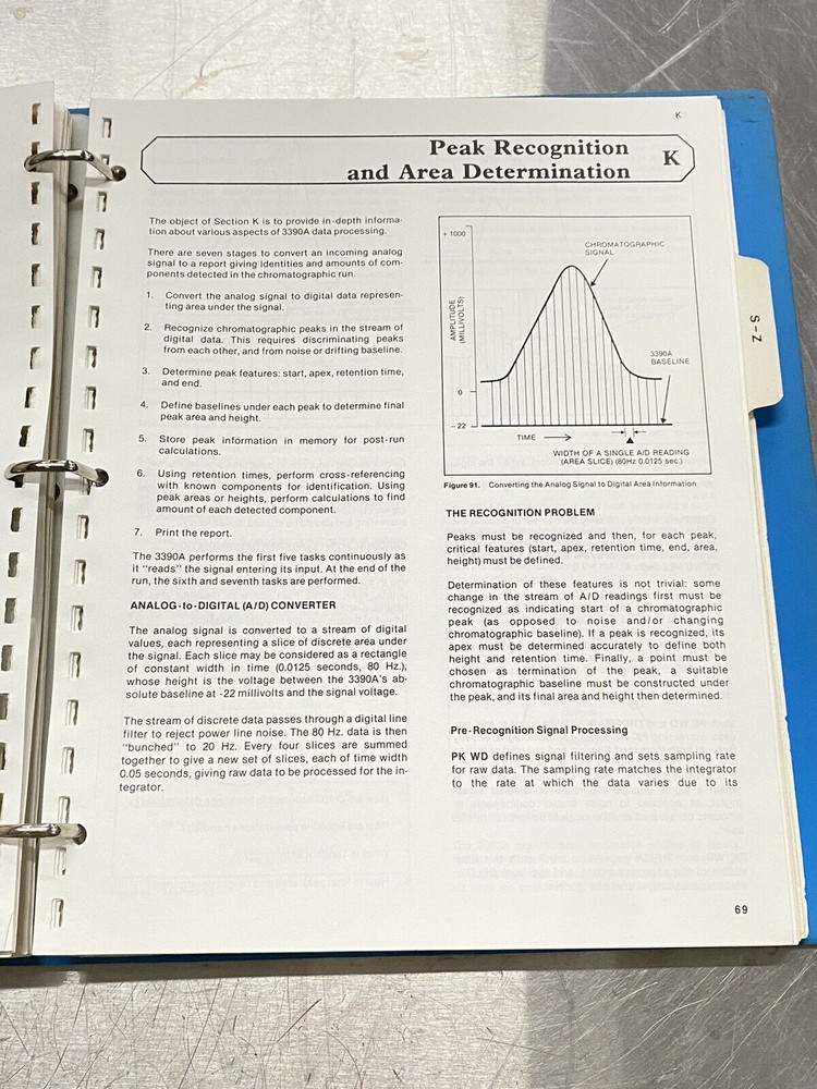 Hewlett Packard HP 3390A Reporting Integrator - Users Guide / Manual