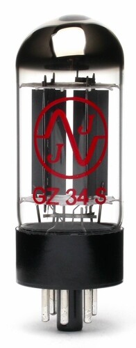 JJ GZ34 / 5AR4 Rectifier Vacuum Tube