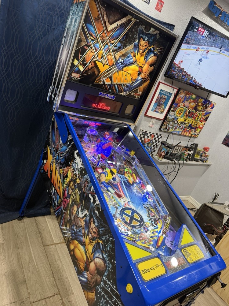 pinball machine Xmen Le Wolverine, extremely Rare