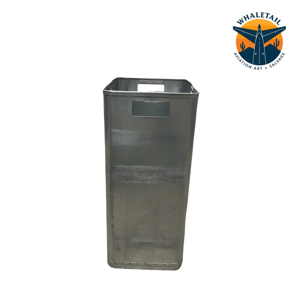 Airplane Interior Aluminum Trash Bin