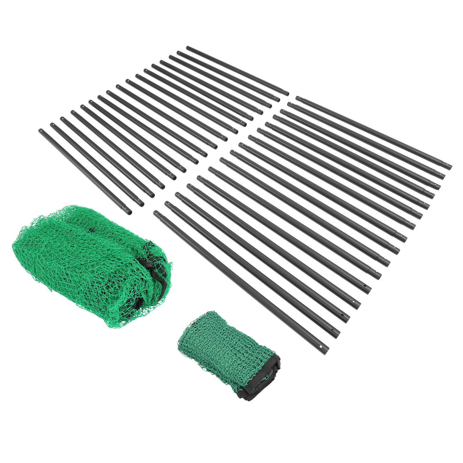 10X10FT Golf Driving Cage Net For Swing Practice Hitting Kit W/Training Aids