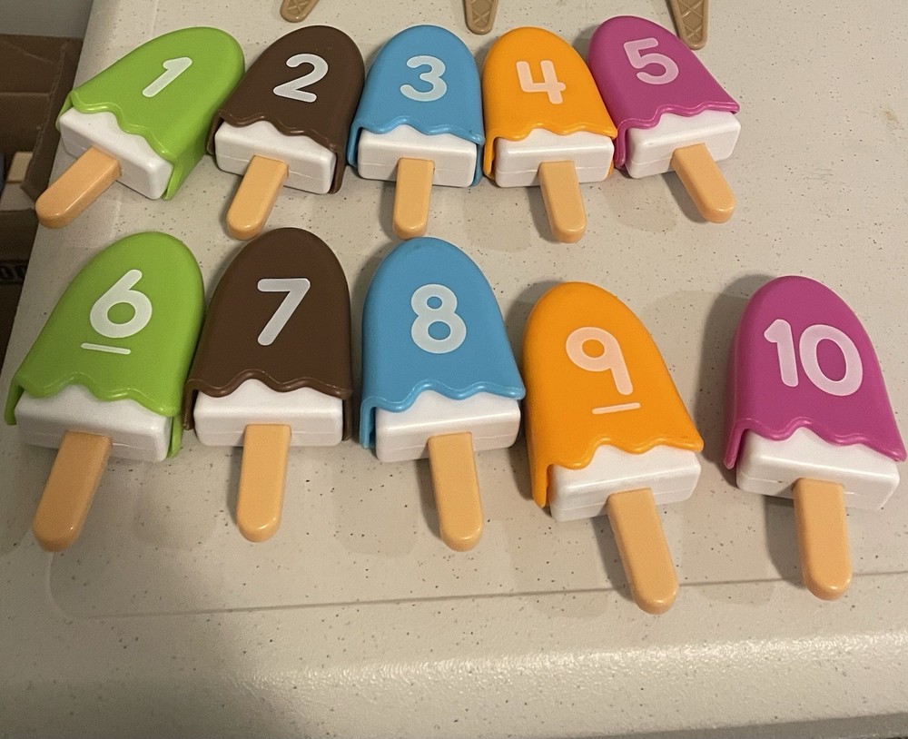 Learning Resources Ice Cream Number Pops 1-10
