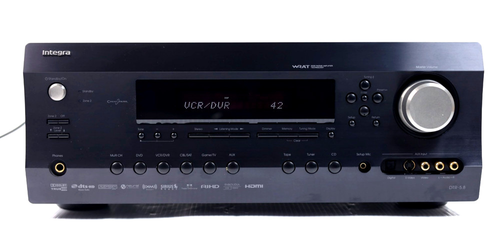 Integra DTR-5.8 AV Receiver Tested/ Working u160