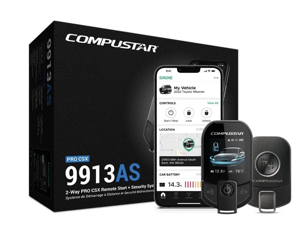 Compustar CSXP9913-AS PRO All-in-One 2-Way Remote Start w/LTE Module