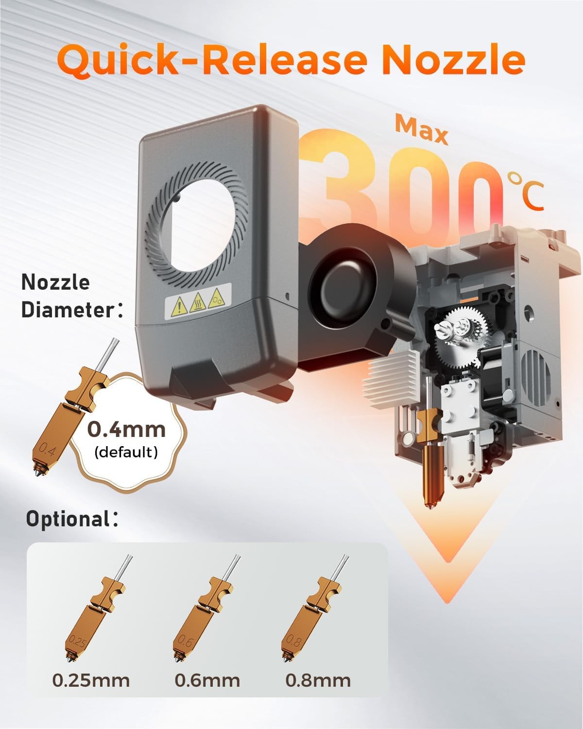 FLASHFORGE AD5X Multicolor 3D Printers w/ Max 600mm/s High-Speed Auto Leveling