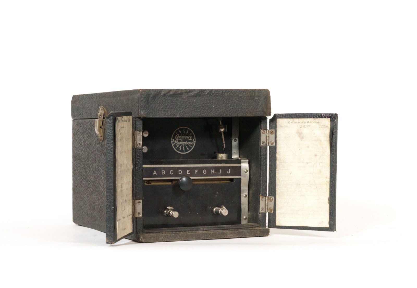 1919 Commerce Radiophone * Primitive, Elaborate, Detroit Crystal Radio * Works