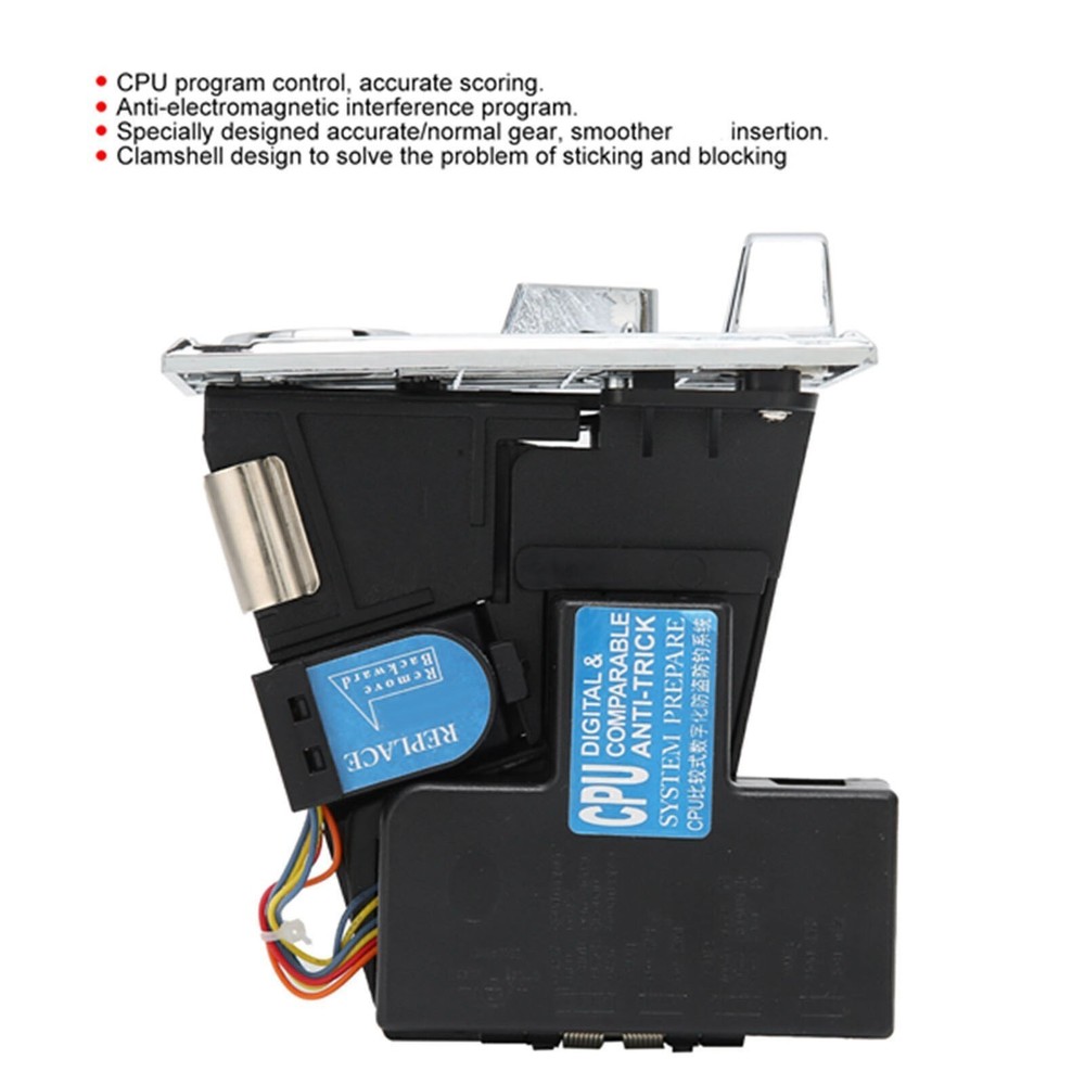 Coin Acceptor Comparative Anti Interference CPU Coin Selector for Arcade Vending