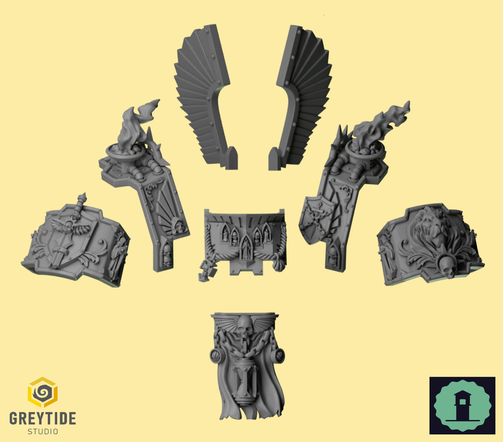 Redemptor Dreadnought Conversion Kit - Dark Angels - GreyTide Studio